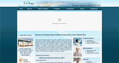 Desktop Screenshot of newportbeachurologist.com